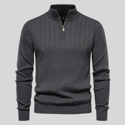 Gabriel™ | Pull Tricoté Chaud en Coton Premium