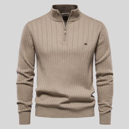 Gabriel™ | Pull Tricoté Chaud en Coton Premium