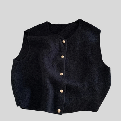 Amélie™ | Gilet Tricoté Sans Manches