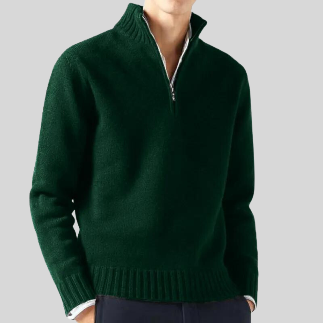 Emile™ | Pull à Col Roulé pour Homme en Mélange Cachemire