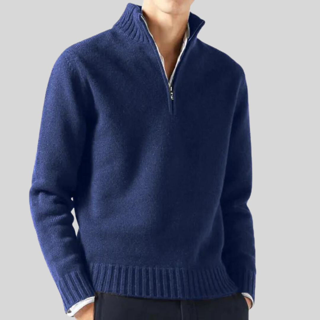 Emile™ | Pull à Col Roulé pour Homme en Mélange Cachemire