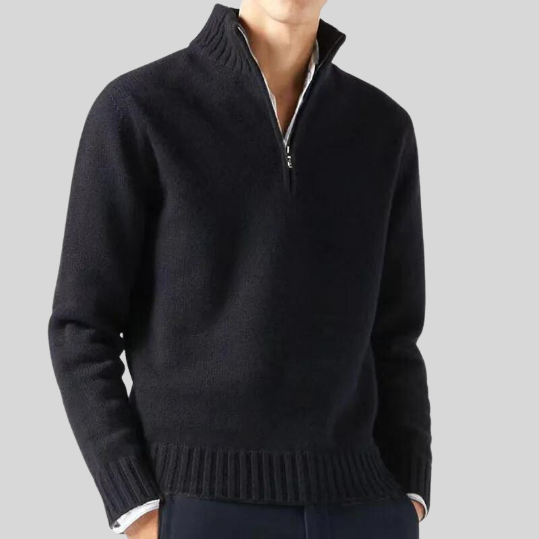 Emile™ | Pull à Col Roulé pour Homme en Mélange Cachemire