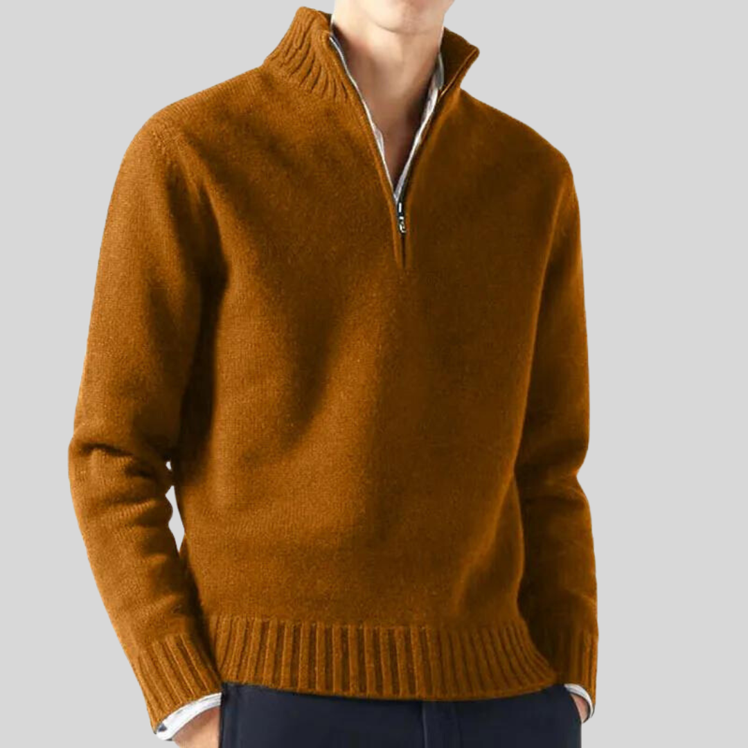 Emile™ | Pull à Col Roulé pour Homme en Mélange Cachemire