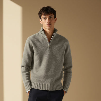 Emile™ | Pull à Col Roulé pour Homme en Mélange Cachemire